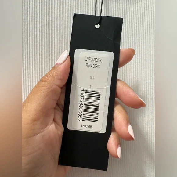 NWT Veronica Beard Finca Mixed-Media Dress Large - Picture 6 of 6